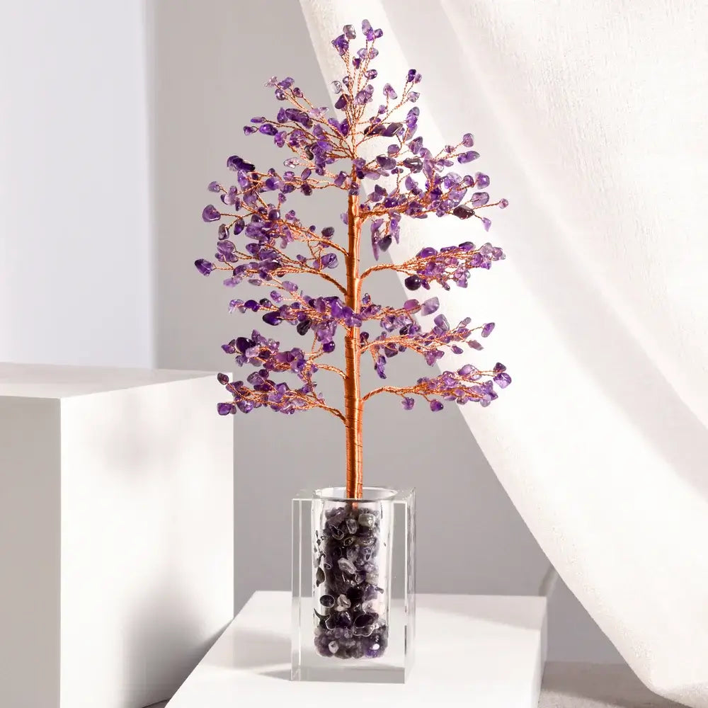 Amethyst Healing Crystal Tree of Life