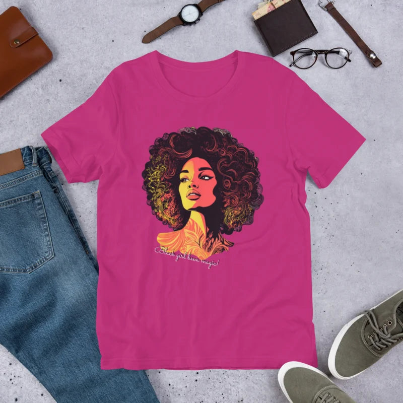 Black Girl Been Magic" T-Shirt – Celebrate Strength & Pride