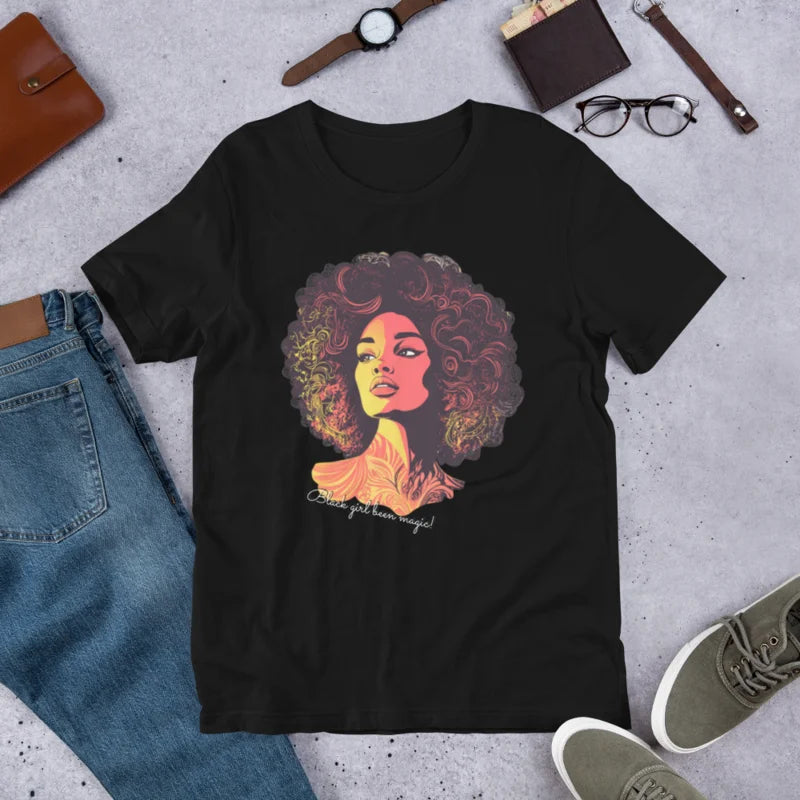 Black Girl Been Magic" T-Shirt – Celebrate Strength & Pride