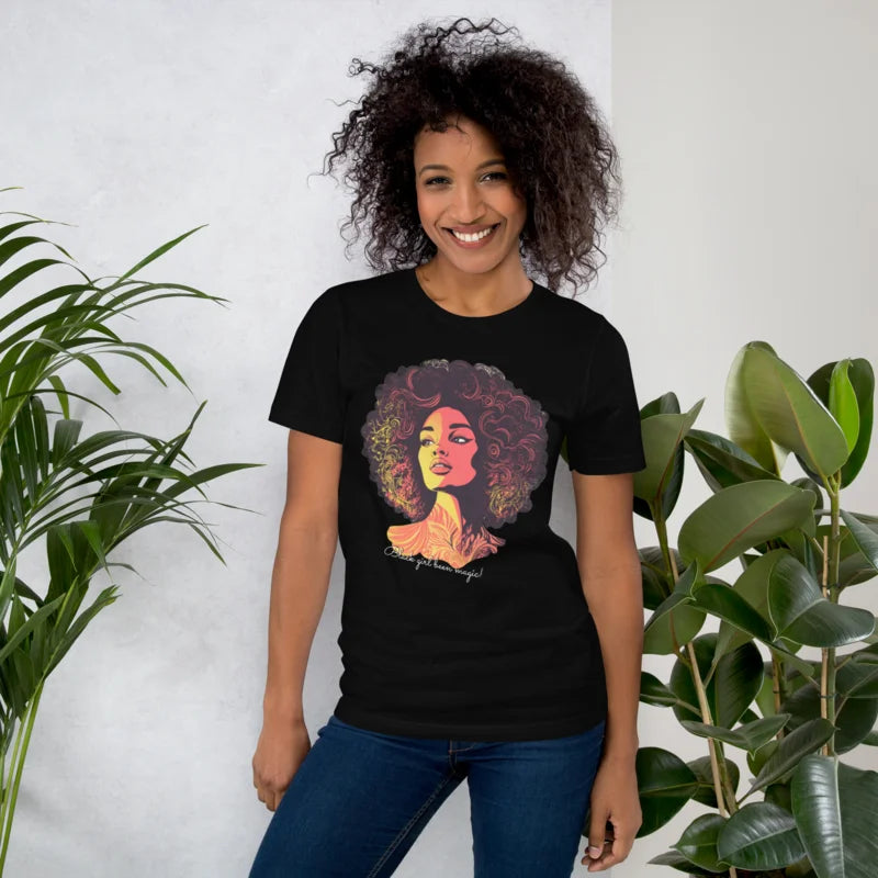 Black Girl Been Magic" T-Shirt – Celebrate Strength & Pride