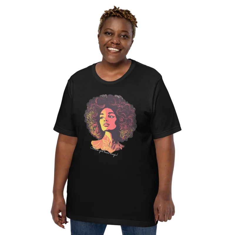 Black Girl Been Magic" T-Shirt – Celebrate Strength & Pride