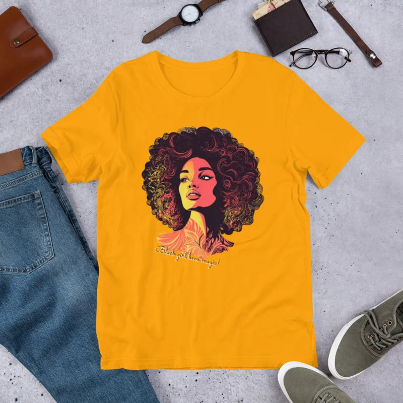 Black Girl Been Magic" T-Shirt – Celebrate Strength & Pride