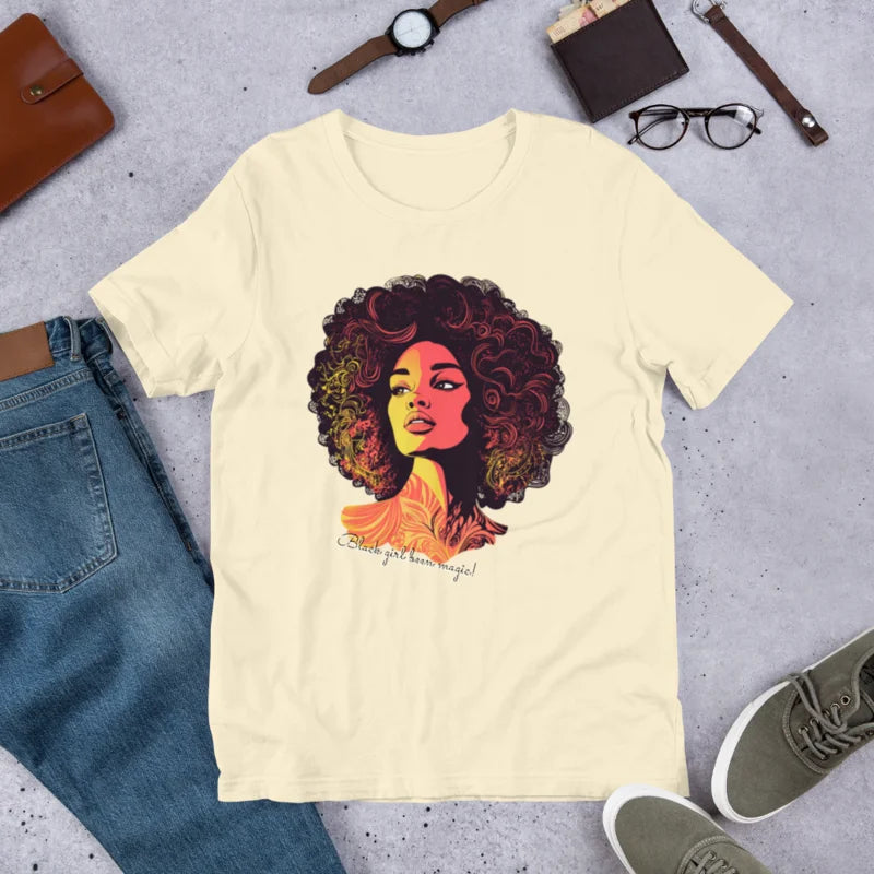 Black Girl Been Magic" T-Shirt – Celebrate Strength & Pride