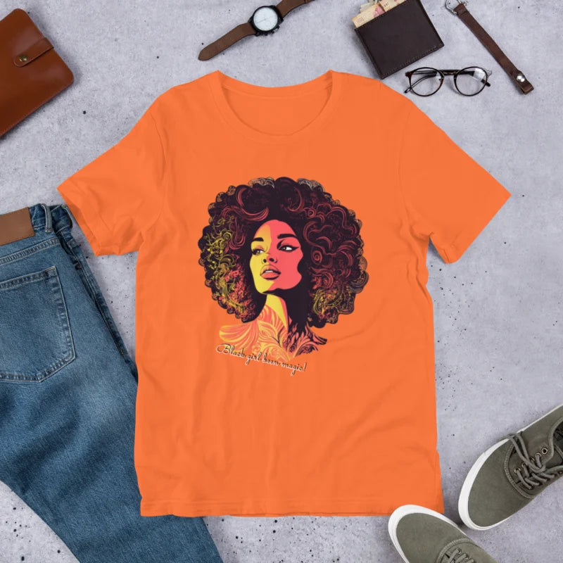 Black Girl Been Magic" T-Shirt – Celebrate Strength & Pride