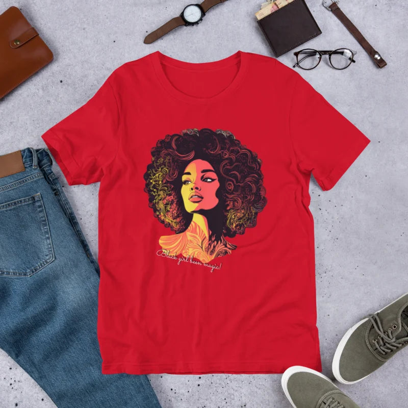 Black Girl Been Magic" T-Shirt – Celebrate Strength & Pride