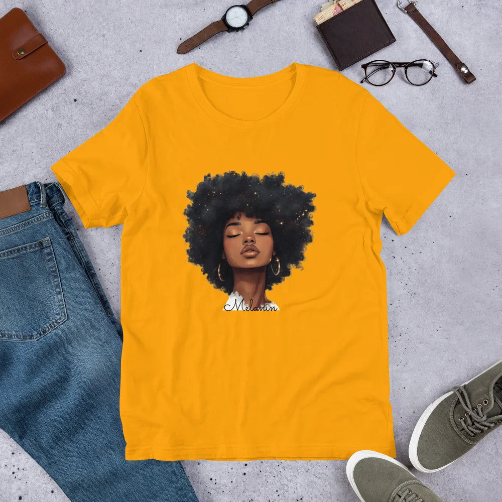 Heritage Pride Tee – Afro-American Natural Hair Vintage Melanin T-Shirts