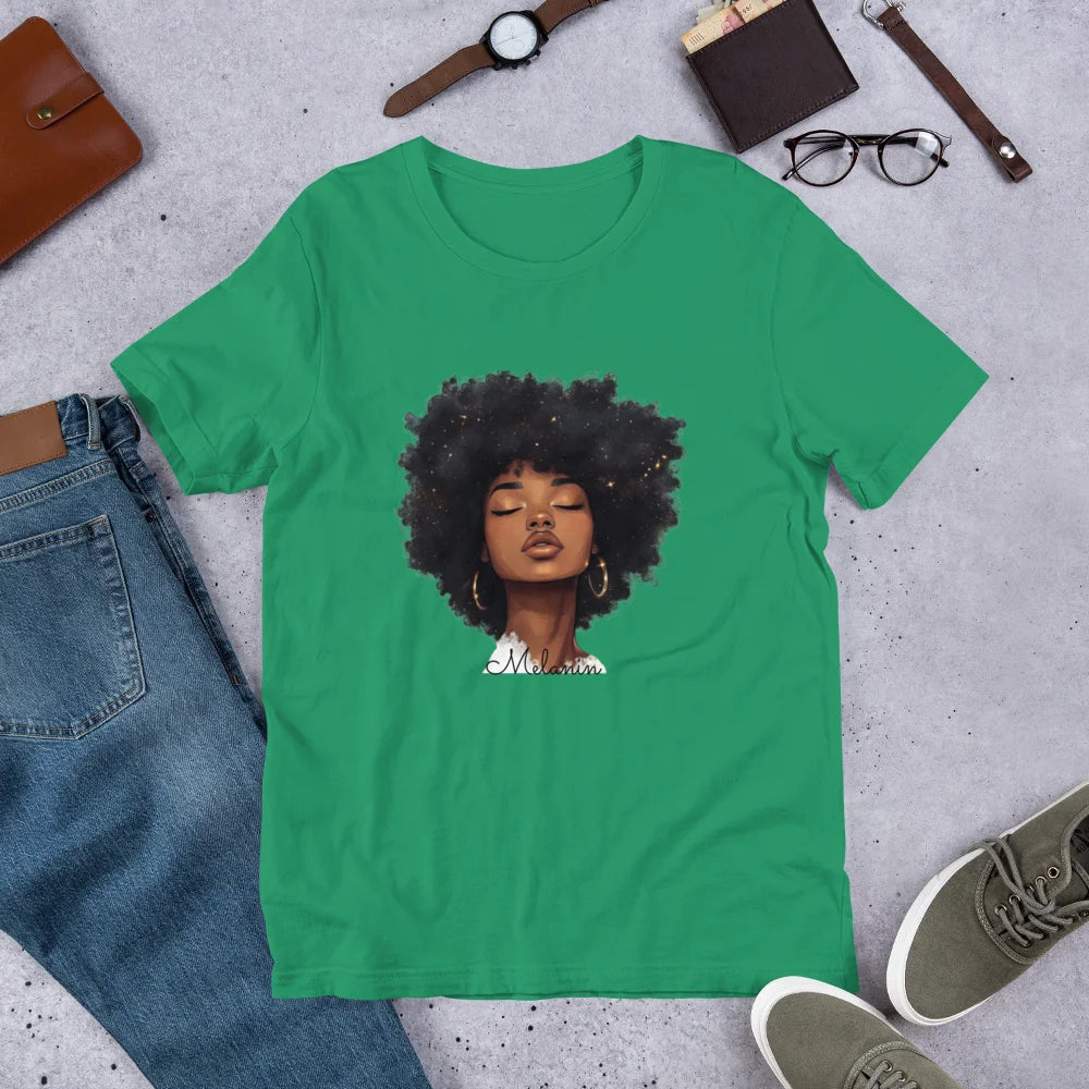 Heritage Pride Tee – Afro-American Natural Hair Vintage Melanin T-Shirts