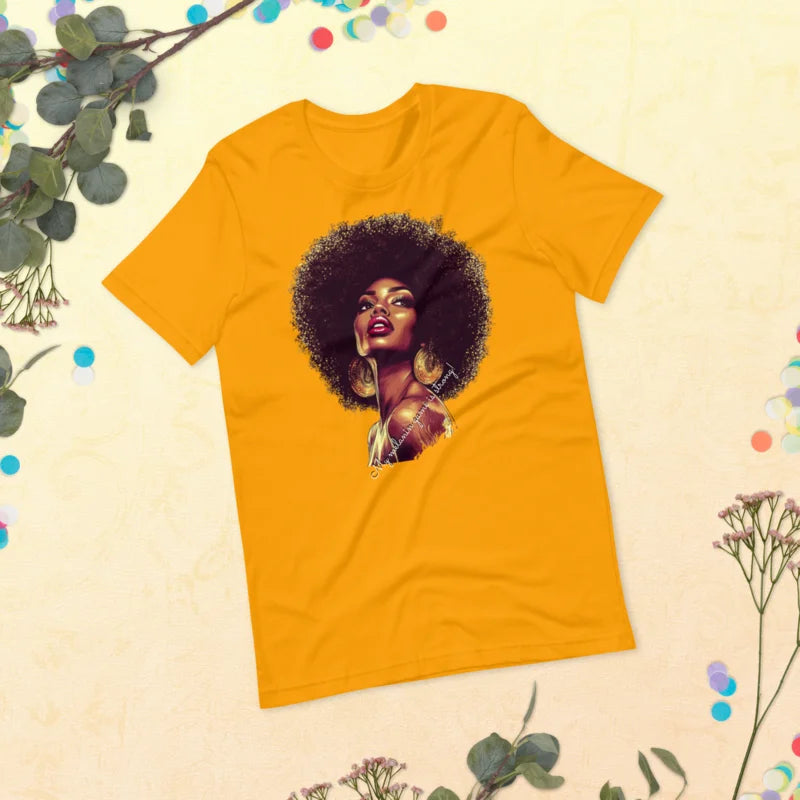 Bold "My Melanin Game Is Strong" T-Shirt