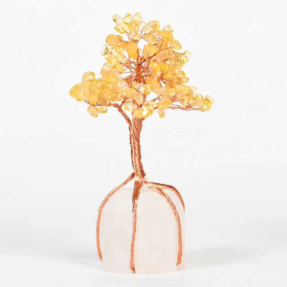 Citrine Crystal Tree with Crystals