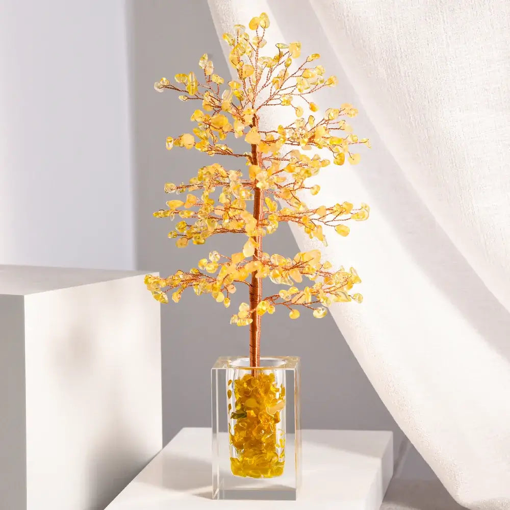 Citrine Healing Crystal Tree of Life