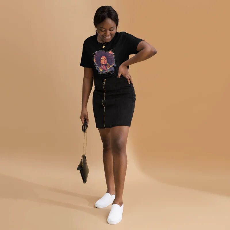 Fact: Black Women Are Gorgeous!" T-Shirt – Celebrate Beauty & Pride