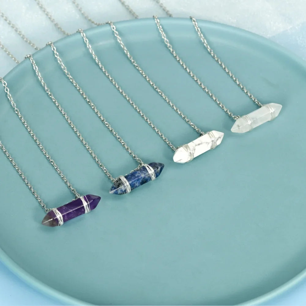 Crystal Point Healing Crystal Necklace