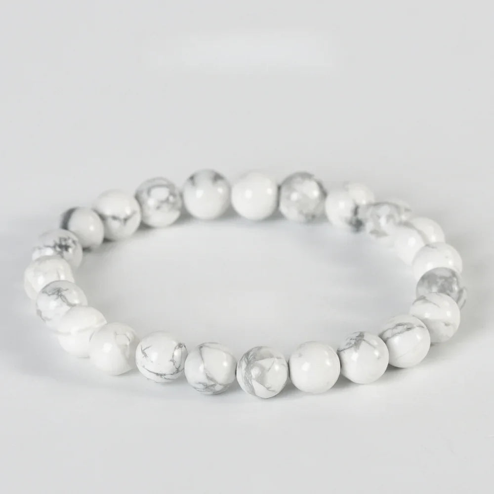 Howlite Healing Crystal Bracelet 8mm