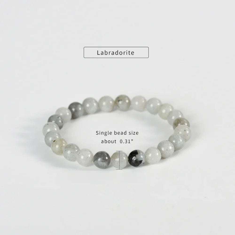 Labradorite Healing Crystal Bracelet 8mm - Creativity & Possibility