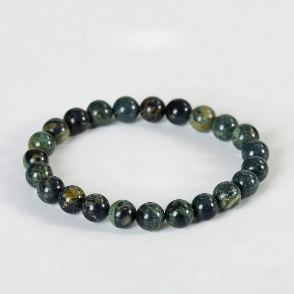 Malachite Healing Crystal Bracelet 8mm - Transformation & Inner Wisdom