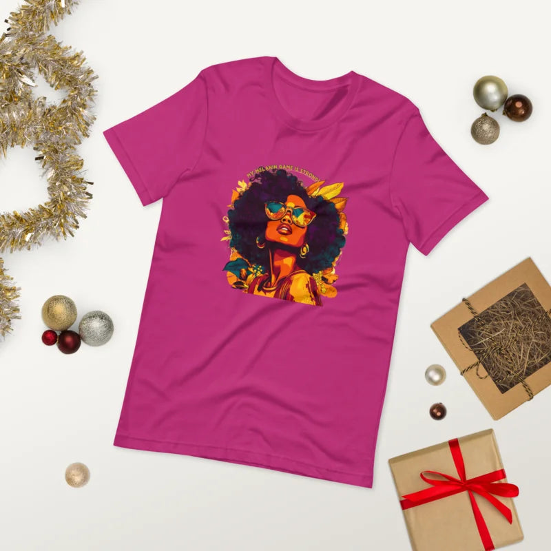 My Melanin Game Is Strong – Empowerment Tee