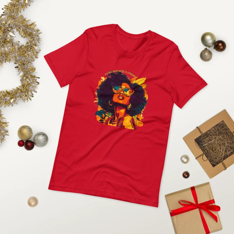 My Melanin Game Is Strong – Empowerment Tee