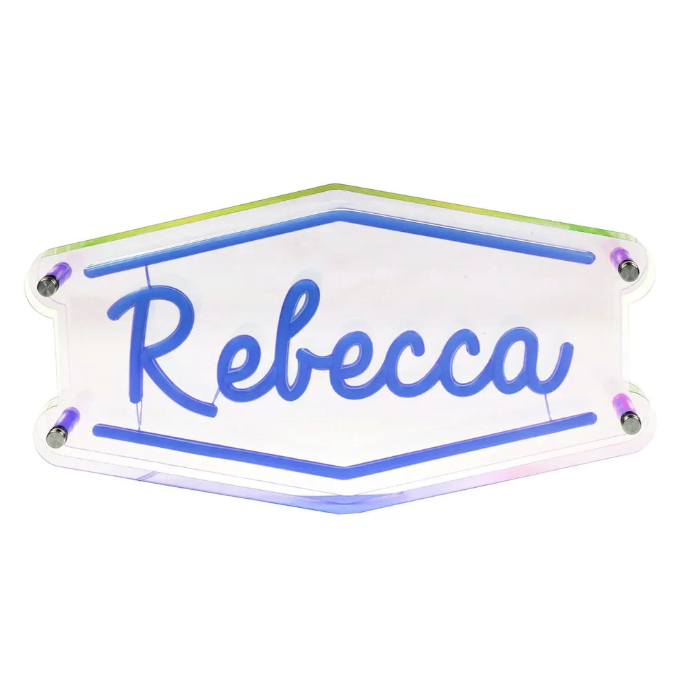 Custom Neon Name Sign - Personalised Neon Name Light - Neon Letters - 5 Colours