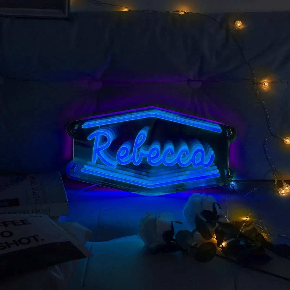 Custom Neon Name Sign - Personalised Neon Name Light - Neon Letters - 5 Colours