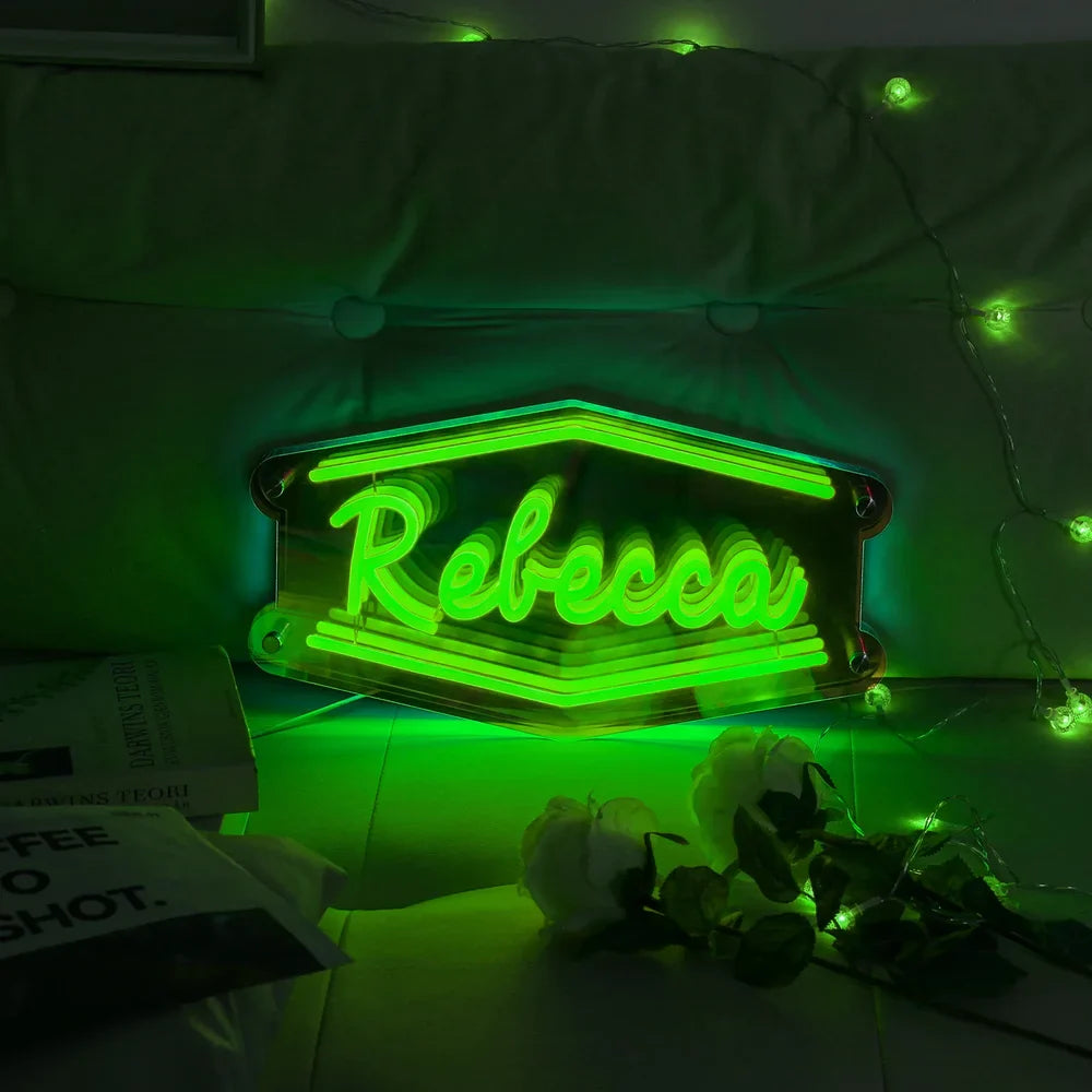 Custom Neon Name Sign - Personalised Neon Name Light - Neon Letters - 5 Colours