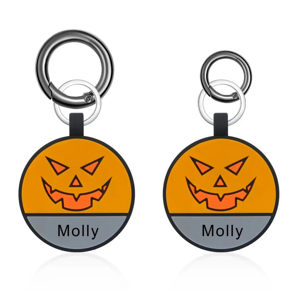 Silica Gel Halloween Personalised Dog Tag