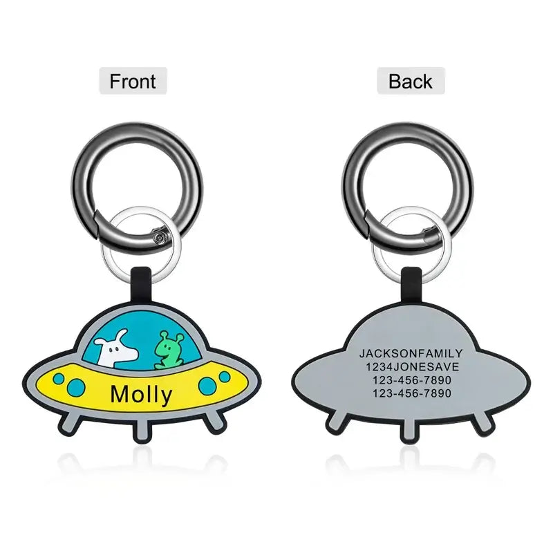 Silica Gel Personalised Dog Tag