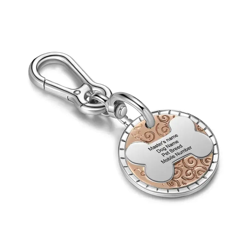 Stainless Steel Personalised Dog Tag