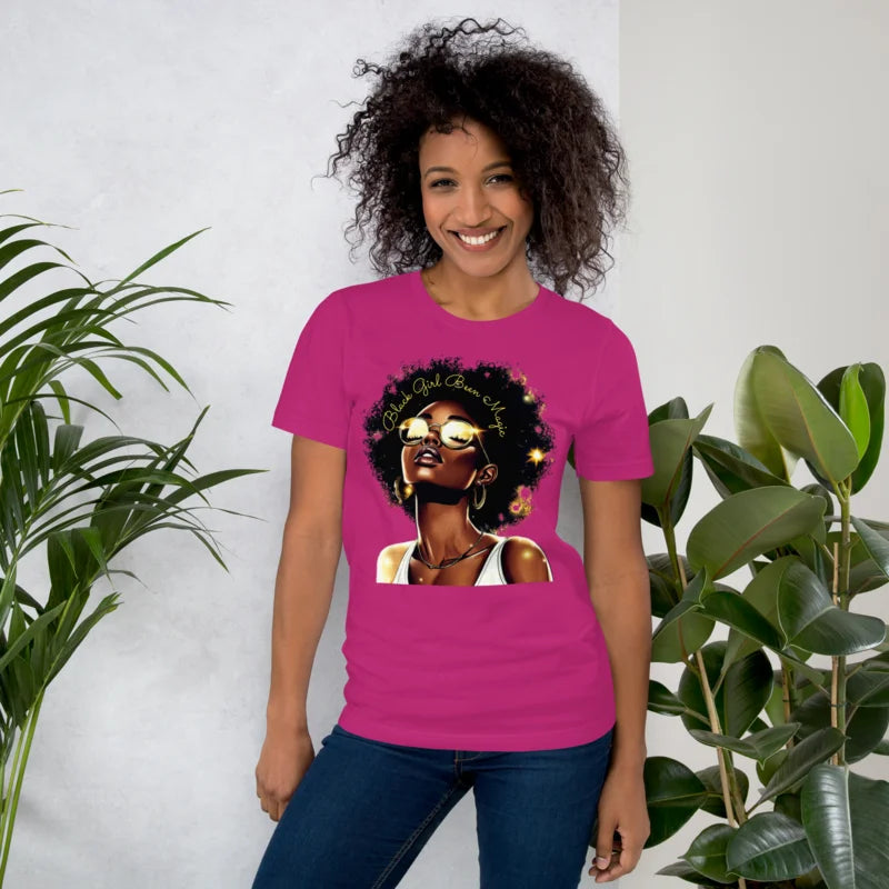 Black Girl Been Magic T-Shirt – Empowerment & Heritage Celebration