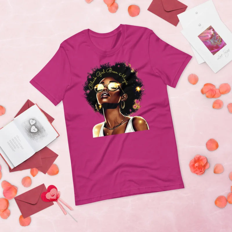 Black Girl Been Magic T-Shirt – Empowerment & Heritage Celebration