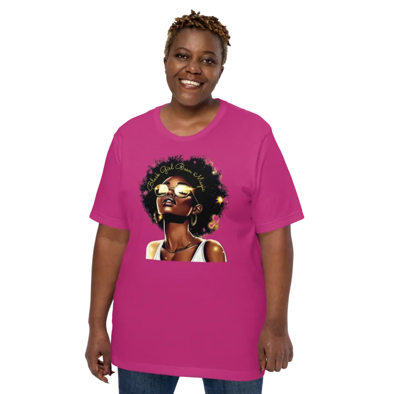 Black Girl Been Magic T-Shirt – Empowerment & Heritage Celebration