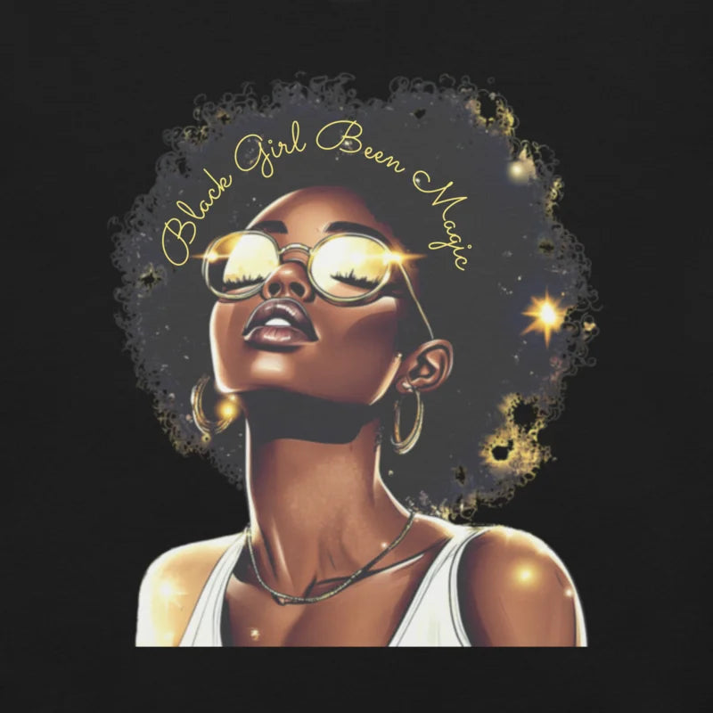 Black Girl Been Magic T-Shirt – Empowerment & Heritage Celebration