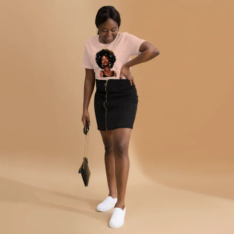 "Fact: Black Women Are Gorgeous!" T-Shirt – Celebrate Beauty & Pride