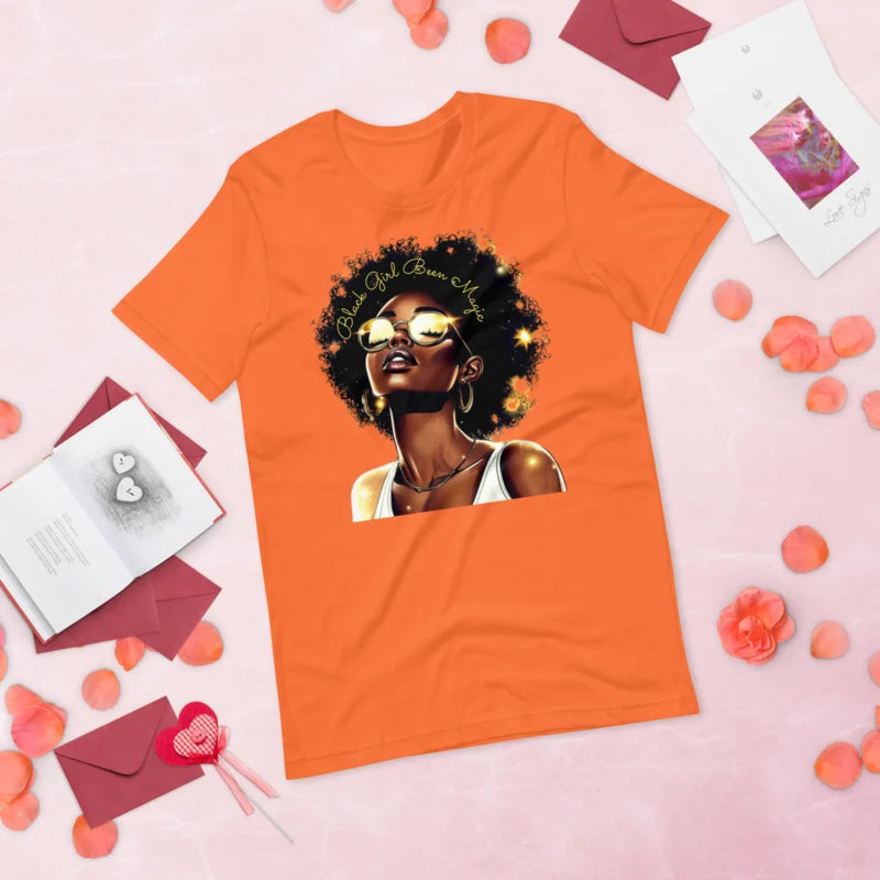 Black Girl Been Magic T-Shirt – Empowerment & Heritage Celebration