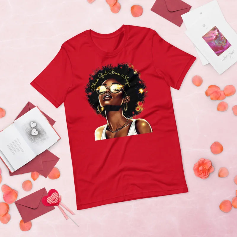 Black Girl Been Magic T-Shirt – Empowerment & Heritage Celebration