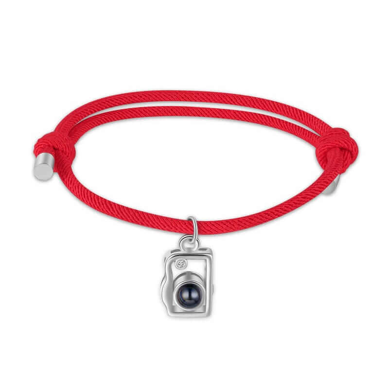 Couple Photo Projection Bracelets Camera Charms