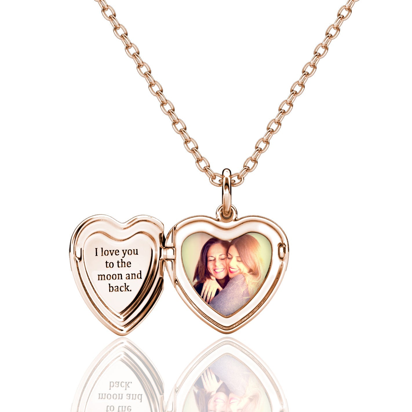 Gold Locket Necklace That Holds Pictures Photo Locket Necklace for Women  Flower Locket Necklaces for Girls Round Pendant Necklace with Picture  Inside