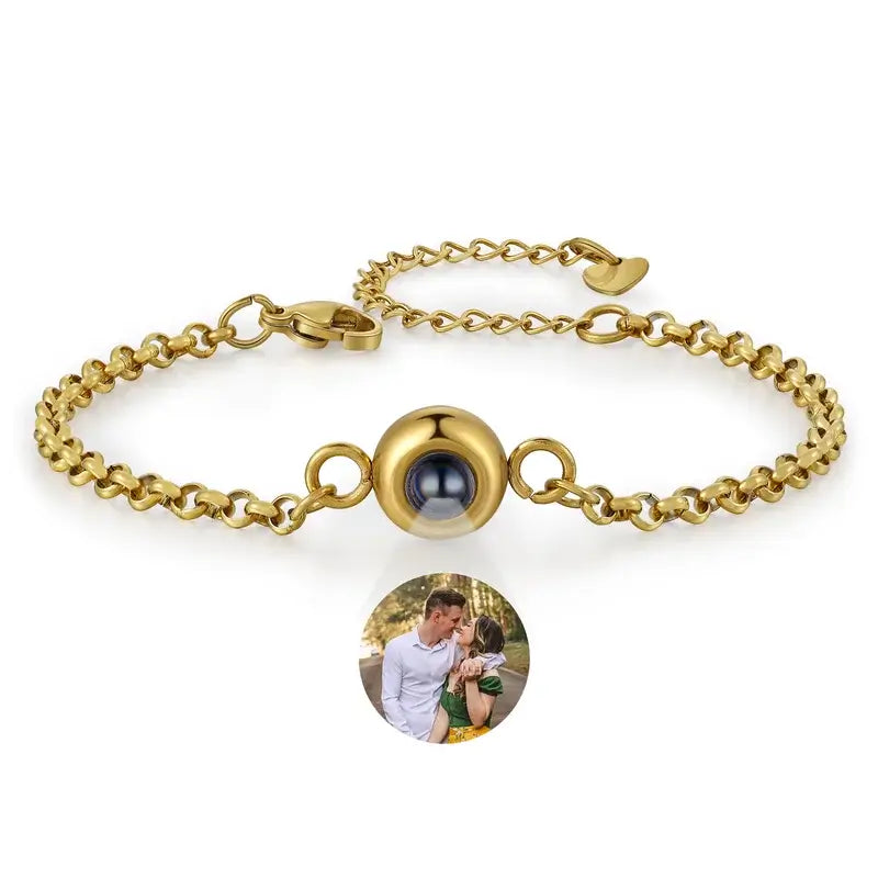 Personalized Photo Projection Bracelet Three Colours